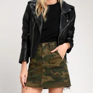 Blank NYC Camouflauge Skirt